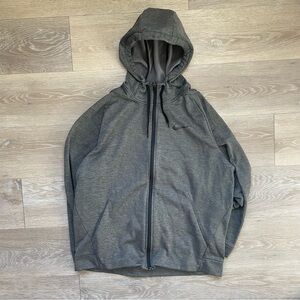 Grey Nike Dri-Fit Hoodie